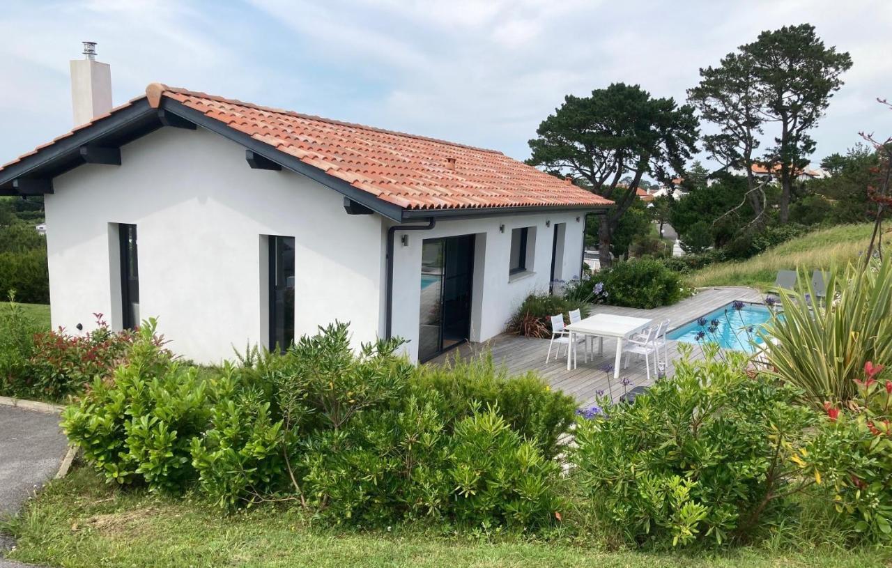 Villa Avec Piscine Privee, Vue Sur Mer Et Plage A Pied 800M Saint-Jean-de-Luz Exterior photo