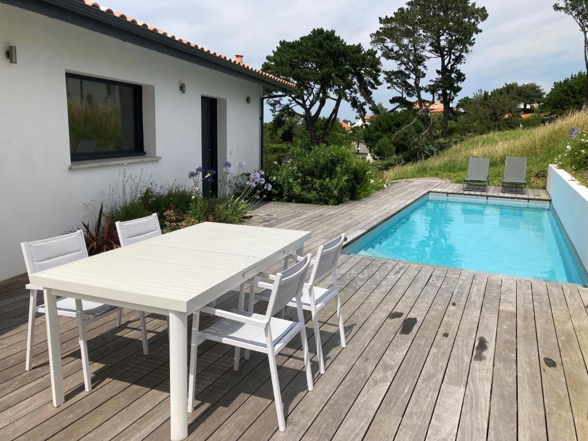 Villa Avec Piscine Privee, Vue Sur Mer Et Plage A Pied 800M Saint-Jean-de-Luz Exterior photo