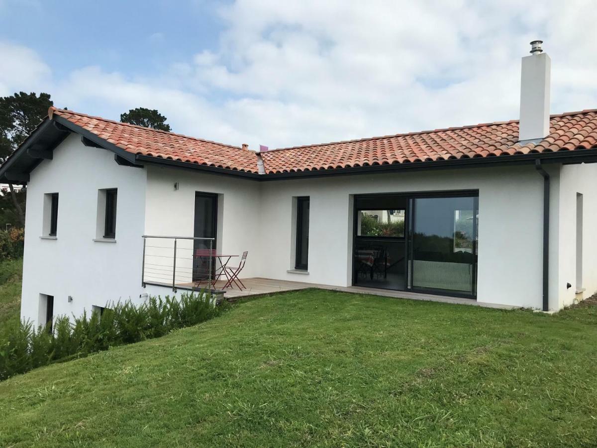 Villa Avec Piscine Privee, Vue Sur Mer Et Plage A Pied 800M Saint-Jean-de-Luz Exterior photo